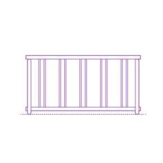 Fixtures Bicycle Parking Grid Bike Rack Single Sided Stencil Svg Design File, Free Vectors File